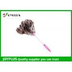 Household Feather Dusters Cleaning , Feather Duster Ostrich With Stainless Steel Handle for sale