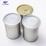 Food Grade Sauce Tin Can for Pet Food Packaging with BPA Free and Easy Open Lid for sale