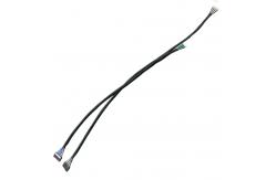 China Black Automotive Wire Harness Customizable With Acetate Cloth Material supplier