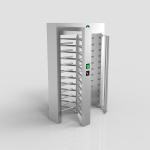 Single Entrance Full Height Turnstile Mechanism For Railway Station for sale