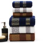 Custom 32S Rectangle Cotton Bath Towel Shown in High Absorbency for Hotel for sale