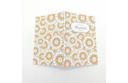 China Cultivate Attitude Gratitude Journal Book , Floral Pattern Custom Made Notebooks supplier