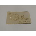 Custom Sew In Labels Garment Damask Woven Labels Supreme Woven Fabric Labels