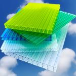 3 Wall 4 Wall Twin Wall Honeycomb Hollow Polycarbonate Sheets For Roofing Wall Panel Canopy for sale