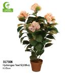 Factory Inexpensive Artificial Hydrangea Plant For Indoor Decoration for sale