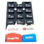 ODM Silicone TV Remote Control Keyboard 30 Shore A