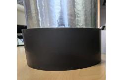 China Black Lacquered Aluminum Foil Tape For Pipe Insulation supplier