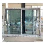 Modern / Classic PVC Glass Sliding Door Waterproof Single Double Glass Doors Exterior for sale