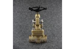 China Bronze Globe Valve, Flanged / NPT, JIS CAC703 C95200 C95500 C95800 C83600 supplier