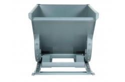 China Low Profile Self Dumping Forklift Hopper 4000lbs Metal Dump Hopper supplier