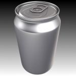 250ml 0.2mm Blank Beer Can , FDA Testing Aluminium Drinks Can for sale