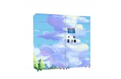 China Fresh Fruit Refrigerated Locker 50Hz Smart Cabinet Remote Control System supplier