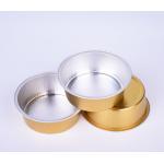Disposable Aluminum Drinking Cups 150ml Aluminum Baking Cups With Lids for sale