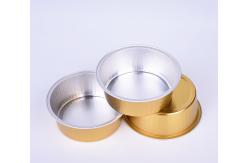 China Disposable Aluminum Drinking Cups 150ml Aluminum Baking Cups With Lids supplier