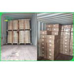 FDA SGS White Brown Drinking Straw Paper Rolls 60gsm 15mm - 600mm for sale