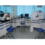 Solid Countertops Lab Tables And Furnitures Steel Structure For Science Experiments for sale