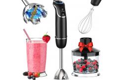 China Powerful Hand Held Stick Mixer Chopper And Hand Blender with Turbo Button supplier