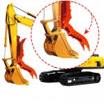 Mini Hydraulic Excavator Thumb Attachment Q345B Steel for sale