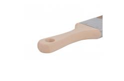 China Angled Synthetic Paint Brush Durable Use With Short Wooden Handle supplier