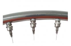 China IPX3 IPX4 Oscillating Tube Test Equipment Needle Pinhole Aperture Φ0.4mm supplier
