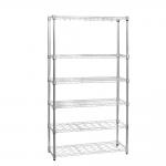 NSF Solid 400lbs 6 Tier Commercial Wire Shelving Corrosion Protection for sale