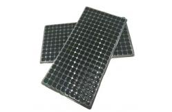 China Custom black plastic hydroponic seed nursery seeding tray with 72 cells supplier