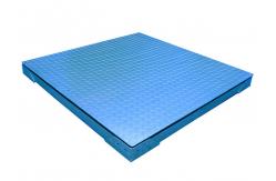 China Low-Profile Industrial Floor Weighing Scale With Ramp Access Load Cells supplier