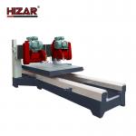 32.6kw Double Blade 2500KG Wire Saw Edge Cutting Machine 350mm Blade for sale
