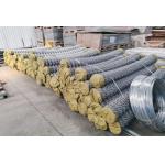 Hot Dipped Galvanized Diamond Chain Link Fence 60*60mm Mesh  wear resisting for sale