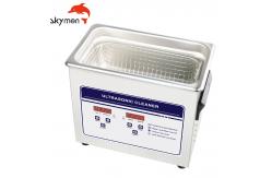 China Metal 40KHz 3.2L 120W Table Top Ultrasonic Cleaner supplier