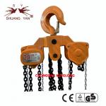 20T High Strength Hardness Chain Double Ratchet Pawl Hoist Chain Block for sale