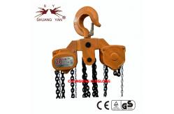 China 20T High Strength Hardness Chain Double Ratchet Pawl Hoist Chain Block supplier