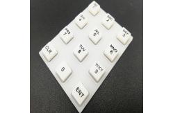 China Carbon Conductive Silicone Rubber Keys Waterproof Durable supplier