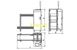 China SMT Line Automatic PCB Magazine Unloader PCB Loader And Unloader supplier