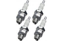 China Gasoline Engine Brush Cutter Spark Plug Center / Side Electrode Fuel Saving supplier
