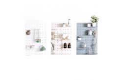 China 22*22*5cm Free Punching Pegboard Wall Shelf Household Storage Organization supplier