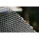 Facade with Fire Rated Aluminum Honeycomb Panel