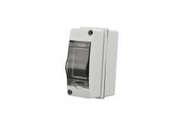 China IP65 Waterproof PC Plastic Electrical Junction Box MCB Switch Panel Mounted Distribution Box supplier