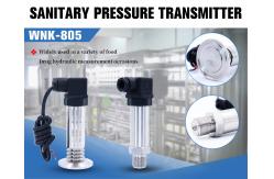 China High Temperature Flush Diaphragm Pressure Transmitter For Sanitary Application supplier