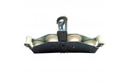 China Four Sheaves Combined Cable Pulling Conductor Opgw Pulley Block 10kn supplier