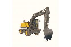 China 2200rpm Wheeled Mini Excavator Bucket Wheel Excavator With Cummins Engine supplier
