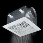 High CFM Direct Drive Ceiling Exhaust Fan Ventilation For Bathroom for sale