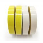 Heat Resistant Double Sided Carpet Tape , Rough Surface Carpet Sealing Tape Yellow for sale
