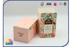 China 250gsm Solid Bleached Sulphate Folding Carton Box Gold Stamping For Tea Packing supplier