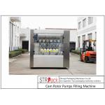 Cam Rotor Pumps Chunk Paste Filling Machine Six Head 380V / 220V