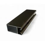 Champagne Color Aluminum Door Frame Profile T3 - T8 For Sliding Window Parts for sale