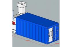 China Convenient Spray Painting Mobile Container Spray Booth Garage Spray Booth For Repairs supplier
