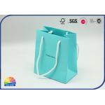 Embossing Matte Lamination Special Reusable Paper Bag Customized Logo With Handle