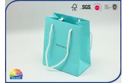 China Embossing Matte Lamination Special Reusable Paper Bag Customized Logo With Handle supplier