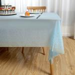 PEVA Birthday Dessert Rectangle Printed Tablecloth Custom Color